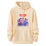 Stranger Things Hoodie Stranger Things Printed Sweater Casual Loose-Fitting Hoodie