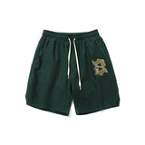 Men Shorts Summer Embroidered Slacks Shorts Men