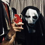 Marilyn Manson T Shirt Gothic Style Goth Short Sleeve T-shirt Loose Cotton Men and Women