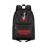 Stranger Things Backpack Large Capacity Fashion Canvas Backpack Student Schoolbag