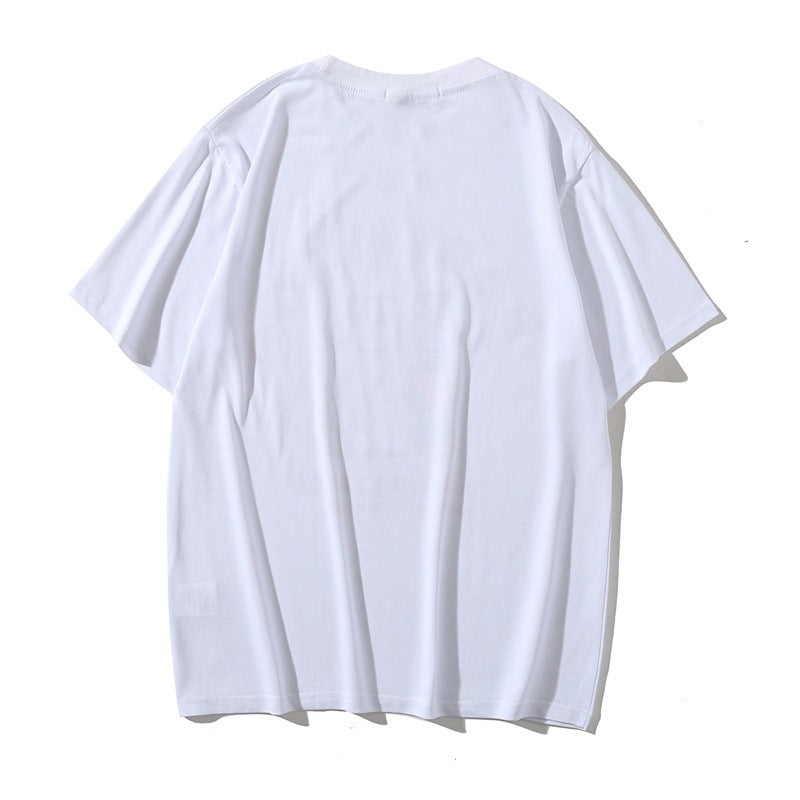 WGM Shirt Summer Cotton Short Sleeve T-shirt