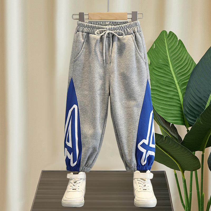 Toddler Boys Pants Boys Sports Pants Spring and Autumn Clothing Casual Sweatpants