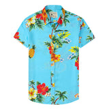 Men Beach T Shirts Men's Shirt Summer Beach Short Sleeve