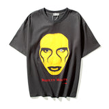 Marilyn Manson T Shirt Creative Fun Printing T-shirt