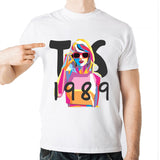 Taylor Swift Merch Summer round Neck Short Sleeves Women's Printed T-shirt