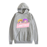 Anti Social Club Hoodie Anime Print Fashion Casual Hooded Sweatshirt