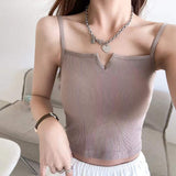 Maddy Euphoria Outfits V-neck Underwear Outer Vest for Women