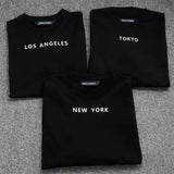 Palm Angels Sweatshirts Printed Long-Sleeved T-shirt Men's and Women's Loose Bottoming Shirt