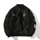 NASA Varsity Jacket Winter Bomber Jacket Women's Baseball Uniform