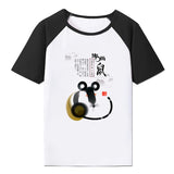 Zodiac Shirts T-Shirt Short Sleeve Male Casual Fashionable Student