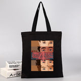 Stranger Things Hellfire Club Handbag Student Leisure Outing Large Capacity Canvas Shopping Bag
