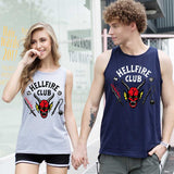 Stranger Things Hellfire Club Vest Loose plus Size Men's Vest