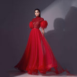 Lady Gaga Dress Sequined Feather Waist Dress
