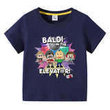 Fgteev T Shirt Summer Short Sleeve Solid Color Half Sleeve Thin T-shirt Top