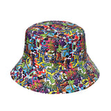 Smiley Face Cap Fisherman Cap Sun-Proof Bucket Hat