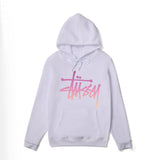 Stussy Hoodie Hooded Sweaters Menswear Loose Pullover Men's and Women's Coats