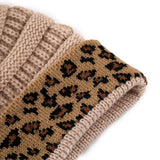 Women Winter Hats Thickened Warm Knitted Hat Winter Yarn