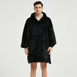 Hoodies Blankets Hooded Lazy Blanket plus Size Home Leisure