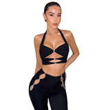 Music Festivals Rave Outfits Girls Tops Spring and Summer Women's Clothing Sexy Cropped Vest for Women
