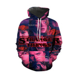 Stranger Things Hoodie 3d Digital Printing Coat Cartoon Anime Sweater Casual Loose-Fitting Hoodie