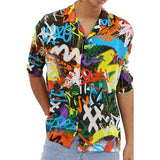 Men Hawaii Shirts Spring/Summer Men's Short Sleeve Shirt