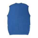 Men Sweater Vest Cartoon Penguin Jacquard Sweater Vest Coat Men's Loose V-neck Sleeveless Sweater Vest