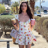 Mini Club Dresses Casual Printed Princess Dress Summer