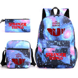 Stranger Things Hellfire Club Backpack Stranger Things Backpack Three-Piece Set