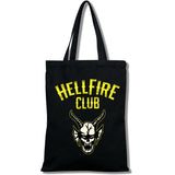 Stranger Things Hellfire Club Handbag Tote Bag Fashion Shopping Bag Portable Shoulder Bag