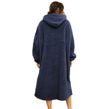 Hoodies Blankets Large Pocket Hoodie Lambswool Sherpa Blanket