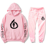 Travis Scott Astroworld Hoodie & Pant 2 Piece Set Sweater Hooded Set
