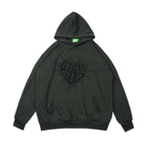 Mens Fall Outfits Vibe Style Hip Hop Couple Oversize Love Hooded Sweater Men's and Women's Hoodies