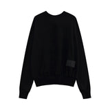We11 Done Sweatshirts Embossed Letter Print Sweatshirt Same Style for Men and Women