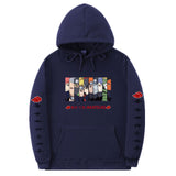 Itachi Uchiha Costume Anime Naruto Xiao Organization Hoodie Loose Sweater