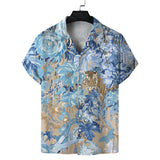 Men Beach T Shirts Short Sleeve Shirt Men