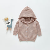 Summer Tops Sweater Coat Hollowed Heart Shape Hooded Sun-Proof Top