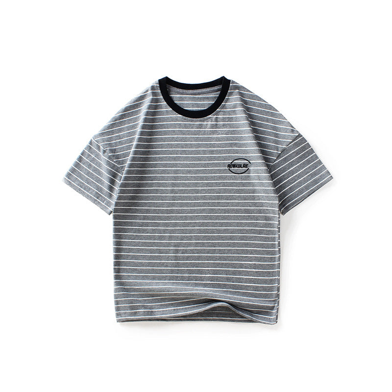 Children T Shrits Children T-shirt Summer Boy's Short-Sleeved T-shirt