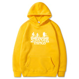 Stranger Things Hoodie Autumn and Winter Velvet Sport Hoodie Sweater Men