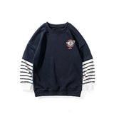 Children Boy Hoodie Spring Children Long-Sleeved Sweater Long Sleeve