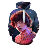Stranger Things Hoodie Stranger Things 3D Digital Printing Loose Trendy Adult Children's Sweater Hoodie