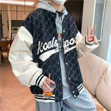 Alaska Varsity Jacket Men's Autumn Retro Baseball Uniform Casual Jacket