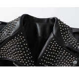 Women Leather Jacket Biker Motorcycle Coat Jacket Coat Leather Coat for Women plus Size