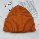 Toboggan Hat Female Autumn and Winter Warm Pullover Cap
