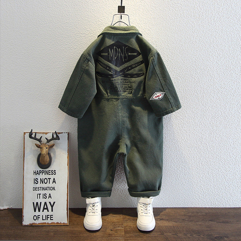 Toddler Boys Pants Children's Jumpsuit