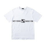 We11 Done T Shirts We11done Logo Printing Baby Boy and Girl Summer Casual Same Style