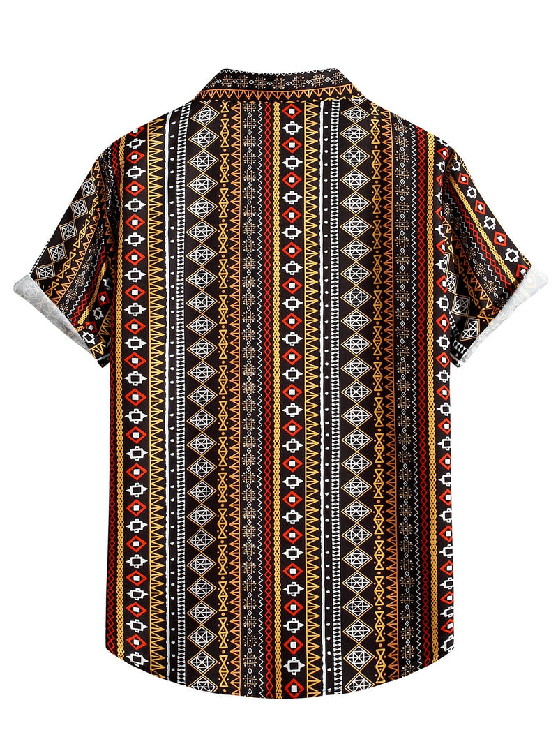 Men Hawaii Shirts Men's Casual Shirt Summer Top