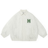 Corduroy Varsity Jacket Letter Patch Jacket Men's and Women's Vintage Corduroy Jacket