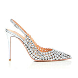 Nude Block Heel Peep Toe Stiletto Heel High Heel Sandals