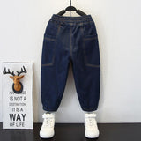 Toddler Boys Pants Boy Fashion Jeans Spring and Autumn