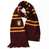 Harry Potter Gryffindor Scarf Four Magic Colleges Knitted Striped Autumn and Winter Scarf